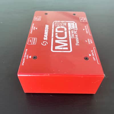 Samson MCD2 Pro S-Max Series Stereo Passive PC Direct Box 2010s - Red image 3