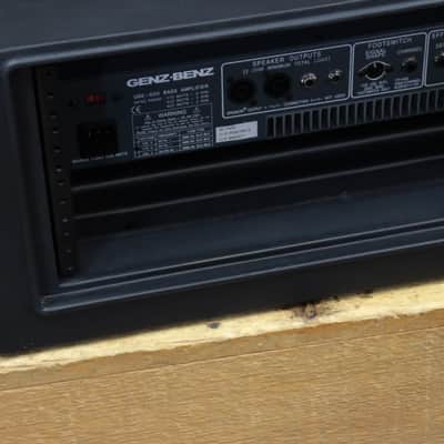Genz Benz GBE-600 FET / 12AX7 Tube Preamps 625-Watt Bass Amplifier w/Gator Case image 21