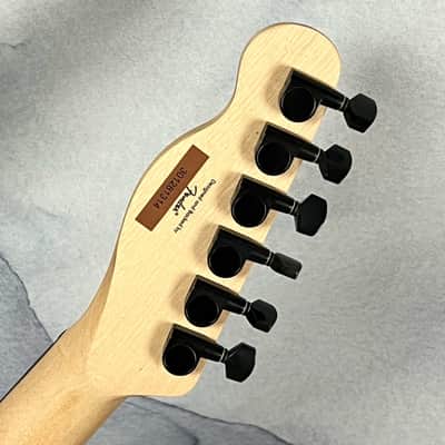 Squier Loaded Telecaster Neck with Black Painted Headstock Face image 3