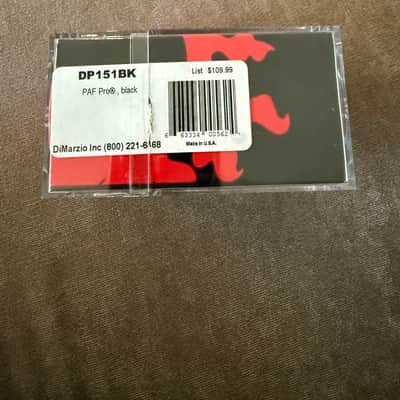 DiMarzio DP151BK PAF Pro Humbucker - Black image 2