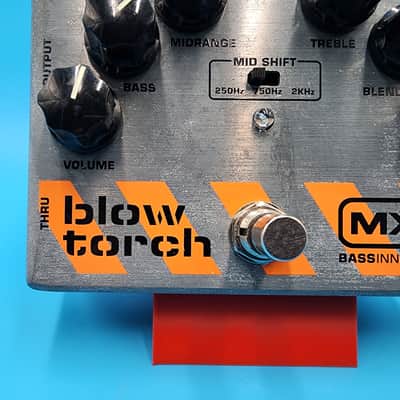 MXR M-181 Bass Blowtorch Overdrive Distortion Guitar Effect Pedal Boost 3 Band image 5