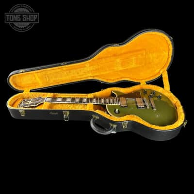 Gibson Custom Limited 68 Les Paul Custom Olive Drab Top Ebony Back Heavy Aged 606368 image 15