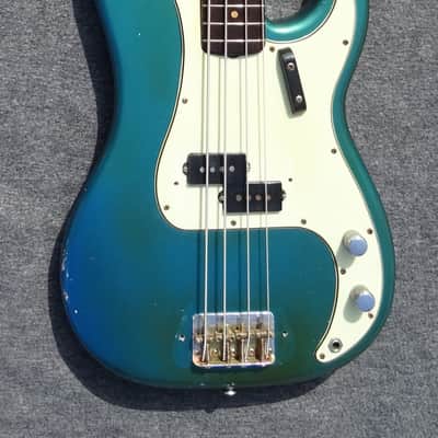 Fender Precision Bass 1963 - Lake Placid Blue - Custom Color image 1