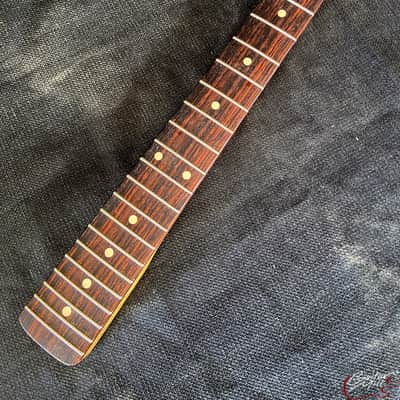 Guitar Mill Jag/Stang-Style Replacement Neck / 2 pc. Maple & Indian Rosewood / 24" Scale Length! / Classic C / Gloss / Closet Clean (#GIN-3898) image 4