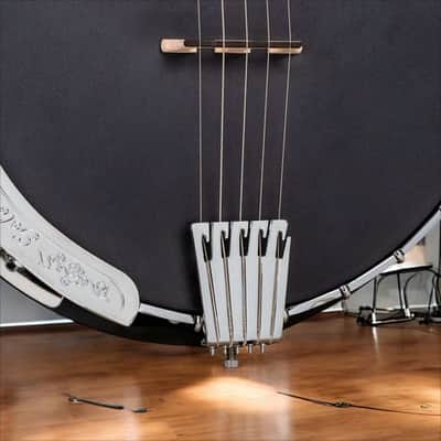 Gold Tone ML-1 Bela Fleck "Missing Link" 5-String Baritone - Vintage Brown, Case Included image 3