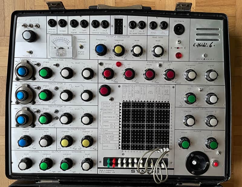 EMS Synthi AKS without KS + mods + MIDI image 1