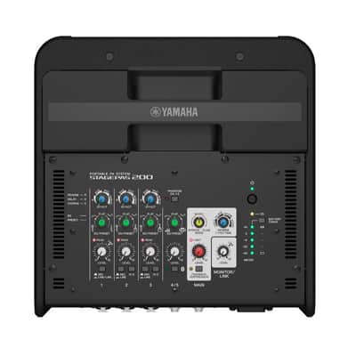 Yamaha Stagepas 200 BTR 8" Portable PA System WITH battery + NEW image 2