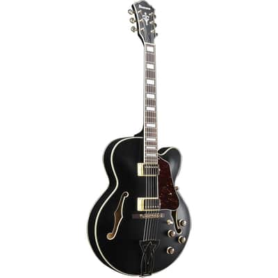 Ibanez Artcore Series AF75G Electric Guitar, Bound Rosewood Fretboard, Black Flat image 7