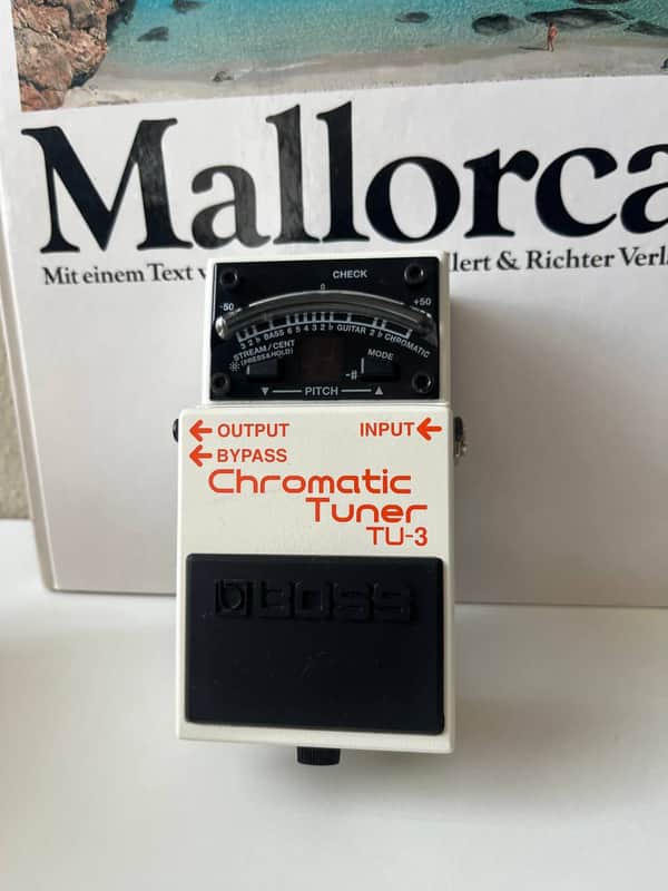 Boss TU-3 Chromatic Tuner 2009 - Present - White imagen 1