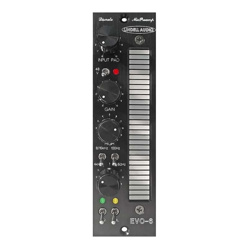 Lindell Audio EVO-6 500 Series Mic Pre EQ Module image 1