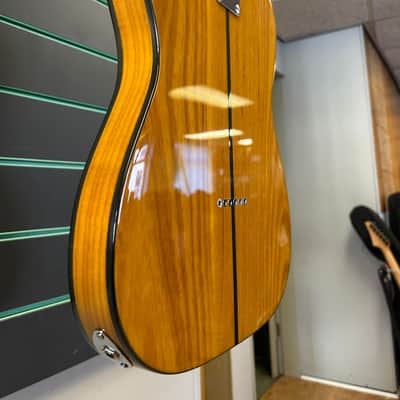 Harley Benton TE-80 NT Deluxe Series Natural Electric Guitar image 10