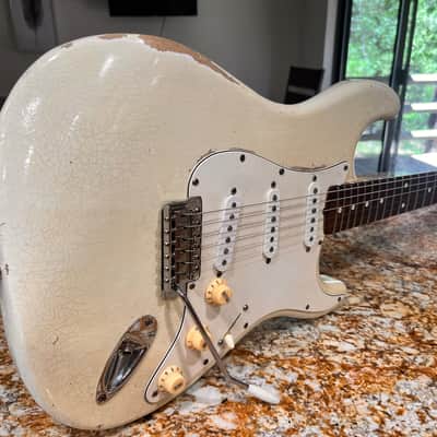 Relic Stratocaster Stratocaster 2025 - Olympic White Nitrocellulose Lacquer image 2