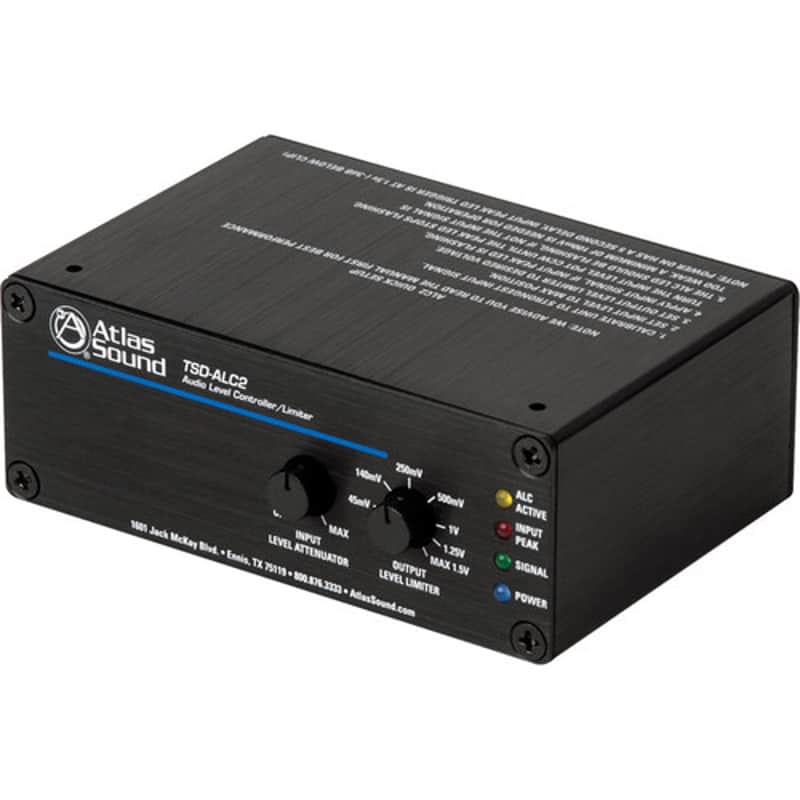 Atlas Sound TSD-ALC2 Audio Level Controller / Limiter image 1