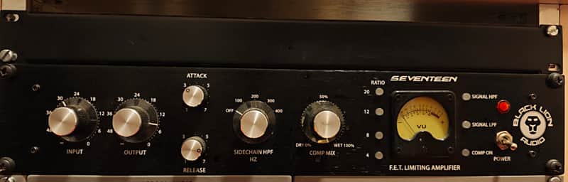 Black Lion Audio Seventeen FET Limiting Amplifier / Compressor 2018 - Black image 1