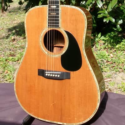 K Yairi YW-1000 Hand Crafted B. Rosewood Jacaranda Japan Vintage 1974 with Low Action image 4