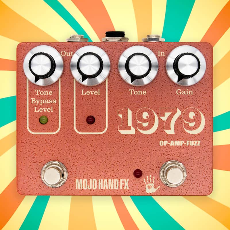 "1979" by Mojo Hand FX - 70s Style Op-Amp Fuzz w/ Tone Bypass - Silver Knob Version! **FREE SHIPPING!** image 1