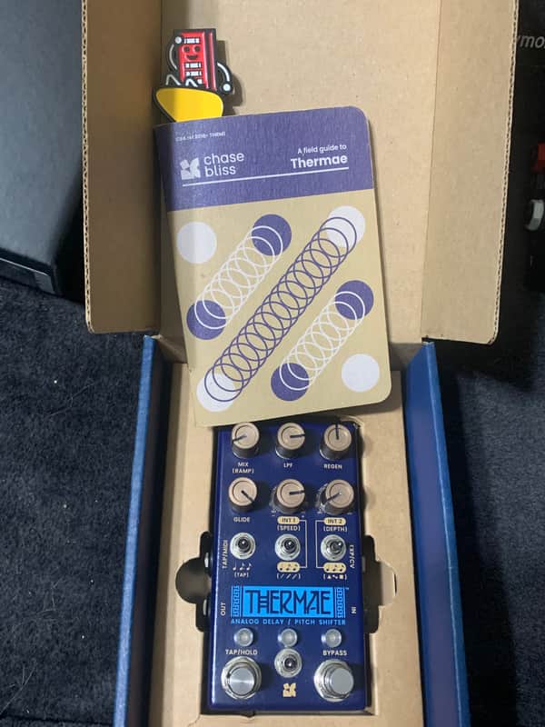 Chase Bliss Audio Thermae Analog Delay and Harmonizer 2018 - 2024 - Blue image 1