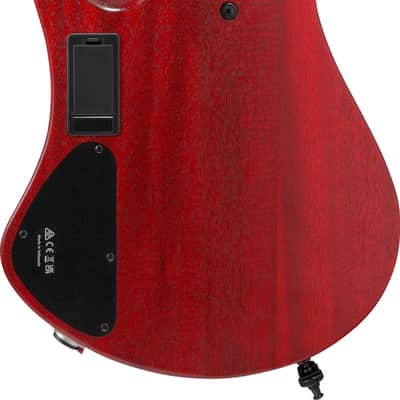 Ibanez EHB Ergonomic Headless Bass 5 String w/Bag - Stained Wine Red Low Gloss (EHB1505SWL) image 6