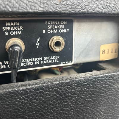 Music Man 112 Sixty-Five 2-Channel 65-Watt 1x12" Guitar Combo 1974 - 1979 - Black image 10