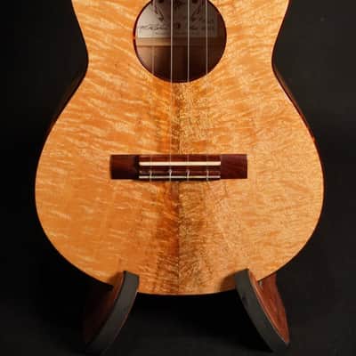 RARE Da Silva Mango Tenor Ukulele Custom 2022 - Natural Highgloss image 4