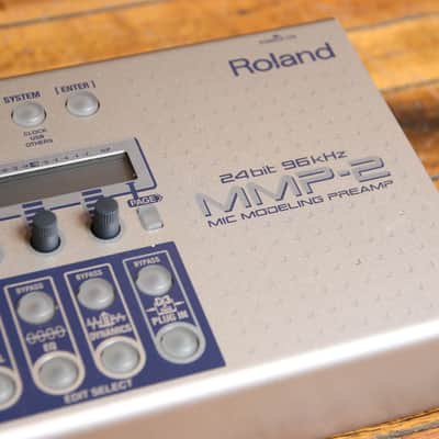 Roland MMP-2 Mic Modeling Preamp 2000s - Silver image 3