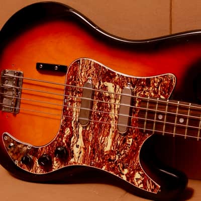 Bellwood Super Swinger Vintage Bass Made in Japan 197ies 1970 Sunburst image 5