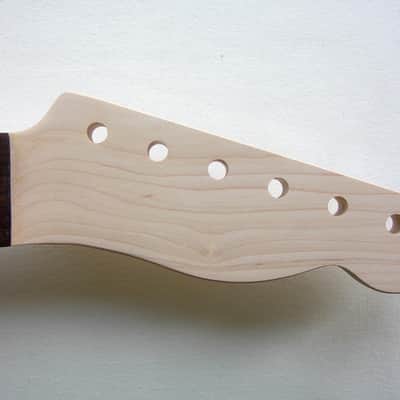 NEW* Vintage Style TELECASTER Neck/ UNFINISHED Maple Rosewood Fretboard/ JUMBO FRETS/ /fits Warmoth, Fender TELE image 5