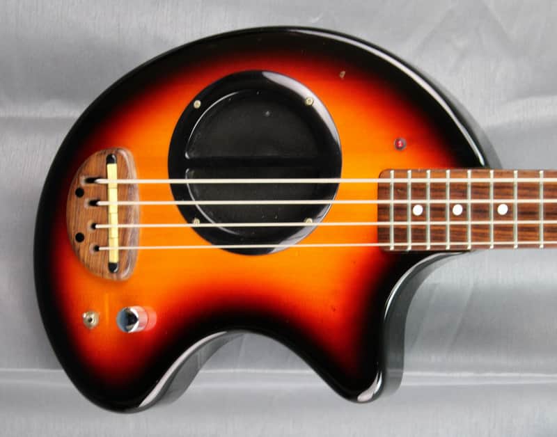 Fernandes Mini-bass ZO-3 Piezo - Sunburst - RARE import Japan | Reverb