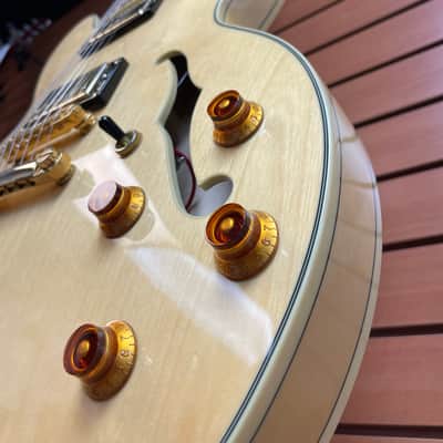 Epiphone Sheraton II Semi-Hollow Body in Natural 2008 image 6