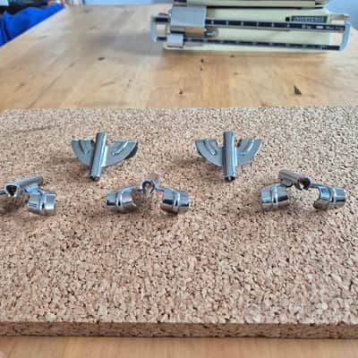 Sonor Performer Bassdrum Claws ~1980 - Chrome image 9