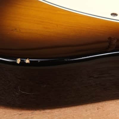 FENDER USA TELECASTER w/ BIGSBY! Tremolo Gold & Sunburst American Beauty 13415 image 10
