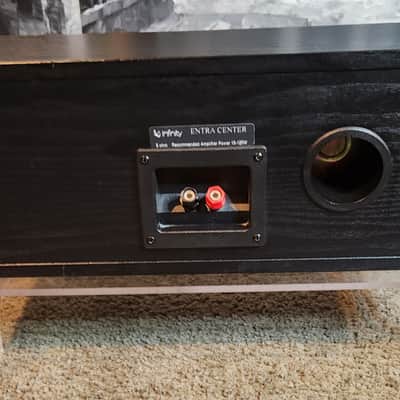 Infinity Infinity Entra Center vintage  center channel speaker 2000 - Black image 4