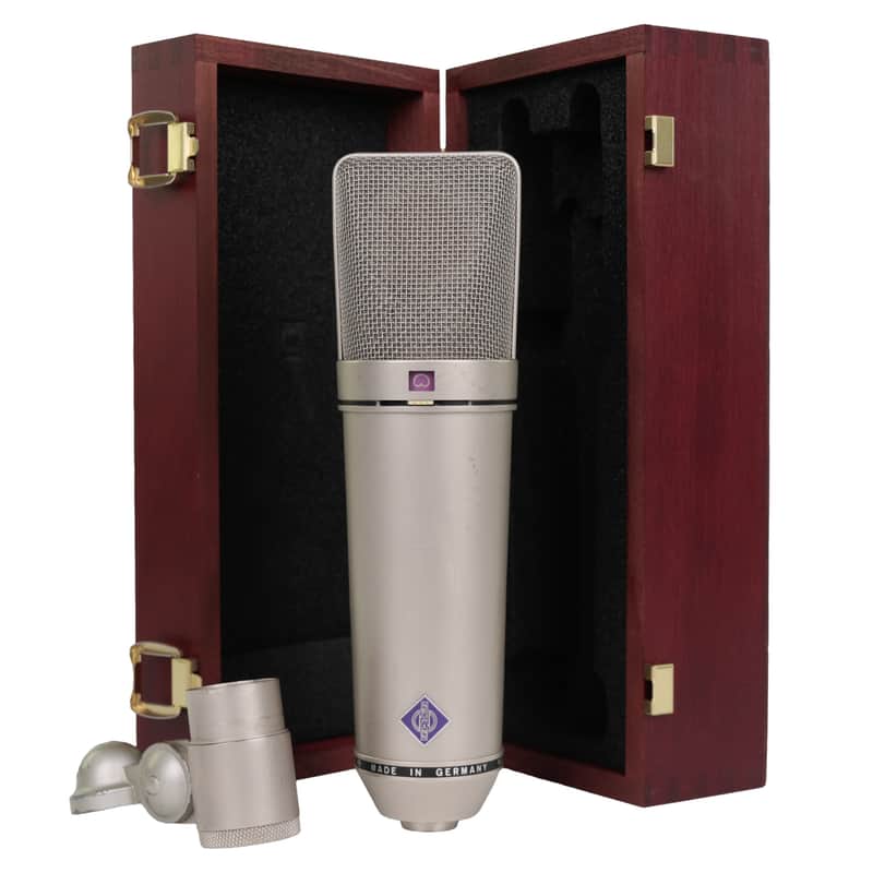 Neumann U 87 Large Diaphragm Multipattern Condenser Microphone #42413 (Vintage) image 1