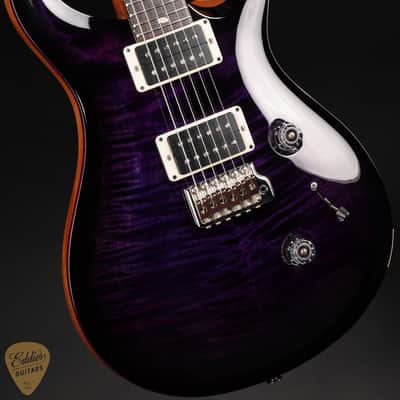 PRS Custom 24 - Dark Violet Smokewrap Burst/Natural Back image 6