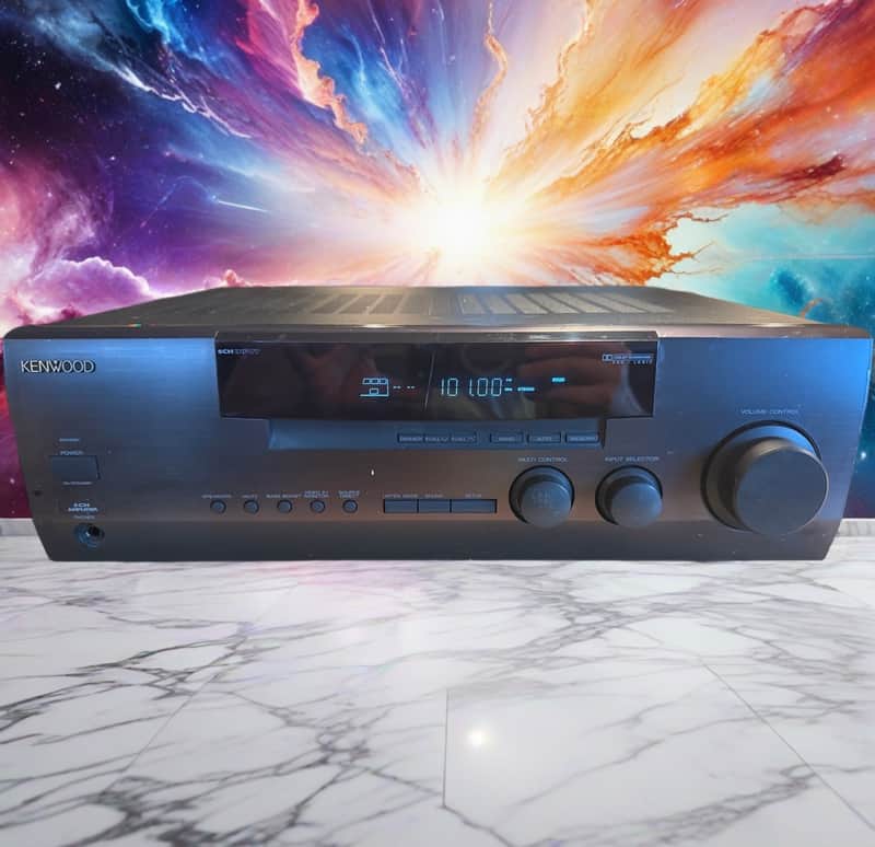 Vintage Kenwood VR 205 5.1 Channel 250 Watt Receiver CLEANED FULLY WORKING🔥 image 1