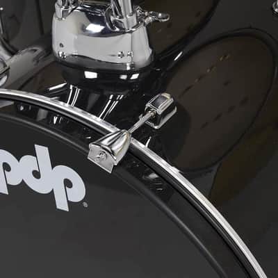 Pacific Drums Center Stage Complete Drumkit, 5 Drum Set, Iridescent Black Sparkle, 7x10, 8x12, 14x16 Floor, 16x22 Kick, 5x14 Snare (PDCE2215KTIB) image 3