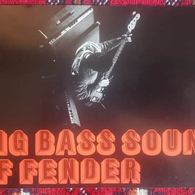Fender Bass and Bass Amp Catalog 1969 image 1