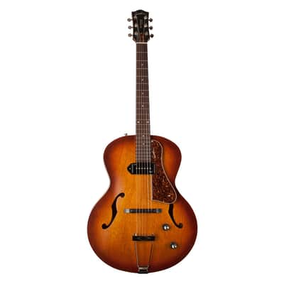 Godin 5th Avenue P90 Hollowbody Electric Guitar - Cognac Burst - Open Box image 2