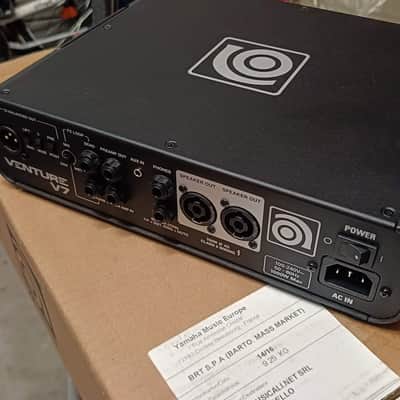 Ampeg Venture V7 700-Watt Bass Amp Head 2023 - Present - Black image 3