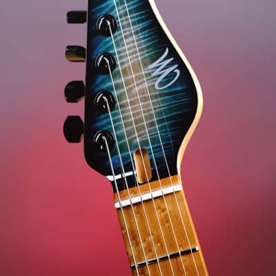 Mayones Aquila Elite V24 S 6 Natural Fade Turquoise Burst Gloss image 11