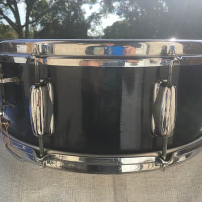 Slingerland 50s Radio King 5.5”x14” Rare Solid Blue Duco Lacquer Snare image 11