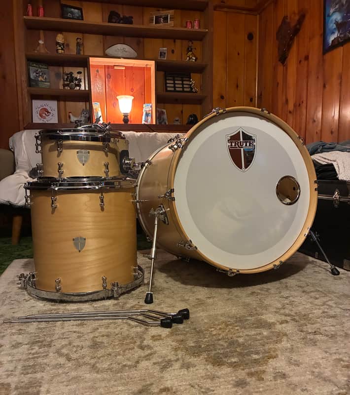 Truth Custom Drums Custom Natural Shell Pack image 1