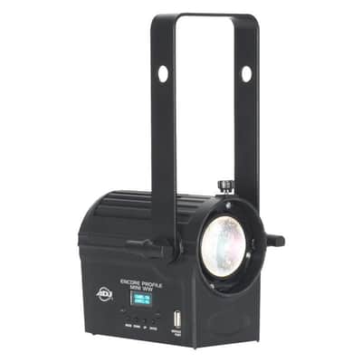 American DJ Encore Profile Mini WW 40W Warm White LED DMX Ellipsoidal Spot Light image 1