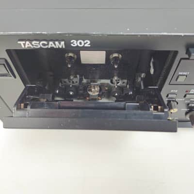 Tascam - 302 - Double Cassette Deck - New belts - 19'' fame image 3