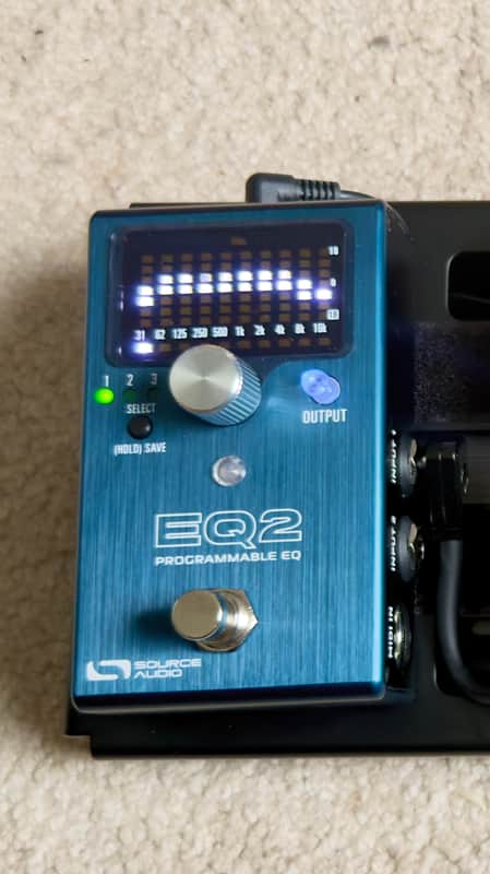 Source Audio EQ2 Programmable EQ 2020 - Blue