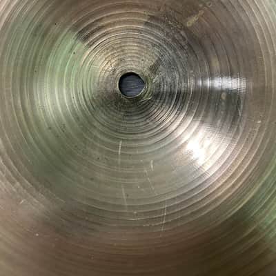 Vintage Zildjian Avedis Crash Cymbal 18” 1970s Cymbal 1399g #2668 image 10