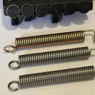 1980's Kramer Model Guitars Black Floyd Rose II Licensed Tremolo Guitar Bridge image 3