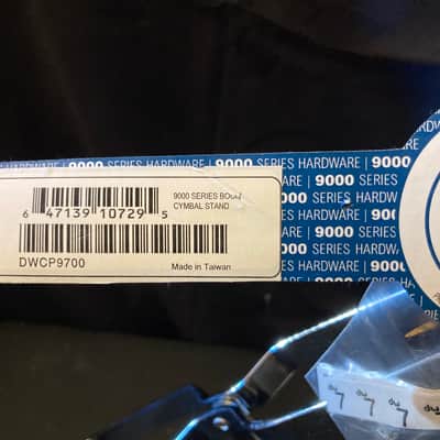 DW - DWCP9700 9000 Series Straight/Boom Cymbal Stand - Chrome image 3