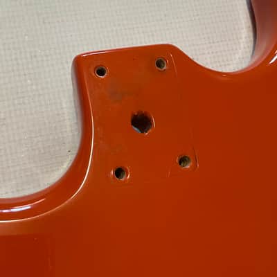 2010's Kramer Pacer Vintage Series Bengal Tiger Stripe Guitar Body Floyd Ready image 15