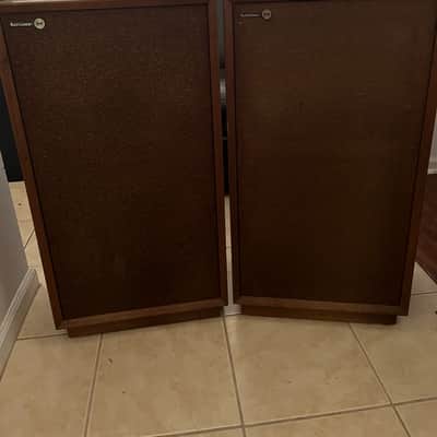 Vintage Rectilinear High Boy III Speakers Excellent Condition image 1